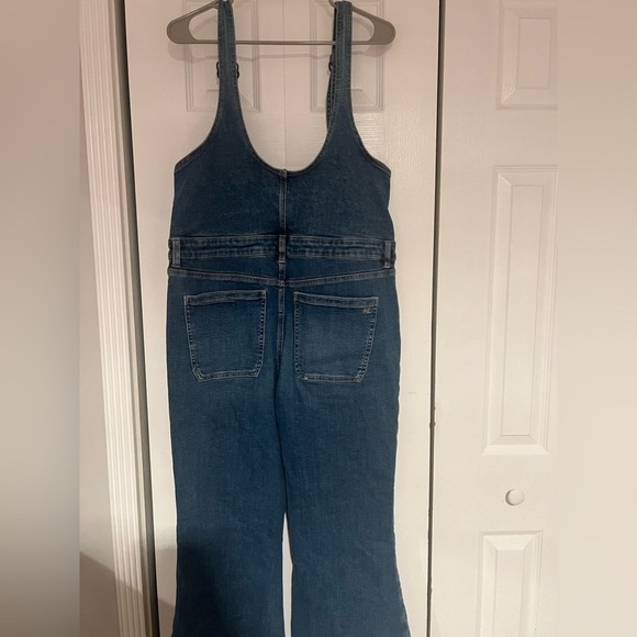 AE Stretch Denim Flare Overall - Picture 5 of 8